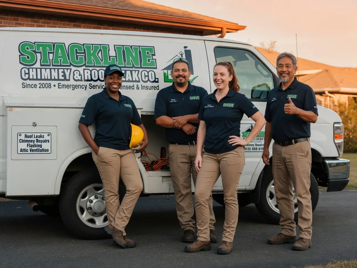 Chimney flashing repair company in Boiling Springs, NC